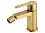 Découvrez le mitigeur de bidet en laiton avec finition or brossé (PVD). Cartouche céramique Ø28mm, design contemporain et installation facile. GARANTIE 5 ANS. Livraison offerte: Délai 5-6 jours.